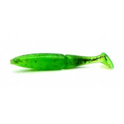 Силіконка для риби, Taipan Grabber, 3,0 дюйми, 8шт/уп, колір №08 Green neon